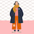 do woman illustration for anything