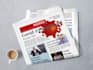 layout and design newspaper, magazine in adobe indesign pro