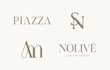 design a luxury logo with clean minimalist design