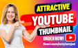 design amazing youtube thumbnail
