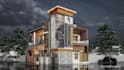 design your 3d elevation in sketchup
