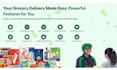 develop grocery app like instacart, gopuff, getir