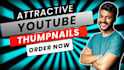 design attractive youtube thumpnails in 24 hours