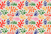 design custom matisse style seamless pattern backgrounds