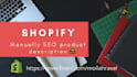 write shopify product description with SEO, title, and tag