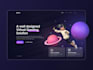 do professional UI UX landing page and web template design