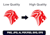 vector tracing logo redesign, recreate or raster to vactor