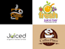 design elegant juice bar and cafe logo