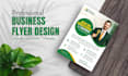 design business flyer, brochure, poster, catalog