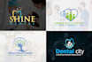design dental health medical logo