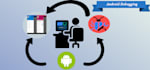 debug android application and modify its design