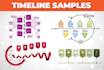 create professional quality timeline infographics design