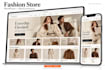 create wordpress ecommerce website design or woocommerce online store
