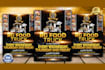 design party flyer, event, club, birthday and business flyer