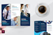 do bi fold and tri fold brochure leaflet and hands out