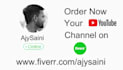 create, setup and design youtube channel