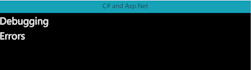 fix c sharp and asp net bugs