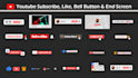 create outstanding youtube subscribe button and bell animation