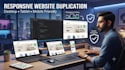 clone copy or duplicate any website in HTML