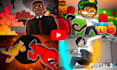 draw custom cartoon gaming thumbnails for youtube