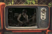 do collage video for music video, stage visual background