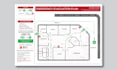 design a fire emergency evacuation plan for your building