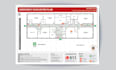 design a fire emergency evacuation plan for your building