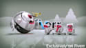 create a Cute Christmas Robot animation