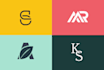 make custom elegant luxury , typography and monogram logo