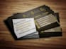 create you a double sided creative and attractive business cards