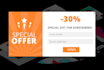 do pop up form,wordpress popup,elementor popup, mailchimp popup form
