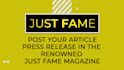 publish your articles, interviews and press release in online music magazines