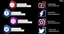 make 4k social media lower thirds title animation