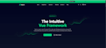 web design with nuxt and tailwind and bootstrap