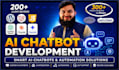 develop ai website, ai chatbot, ai web application automation and saas