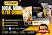 design a professional flyer and poster