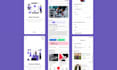 design UI UX for mobile app with figma for ios and android