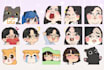 draw cute chibi avatar and emotes