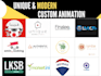 custom morphing logo animation