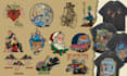 create vintage streetwear t shirt design and clothing graphic illustration