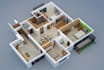 do architectural 3d floor plan