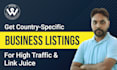 do local business citations and listings
