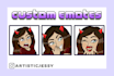 draw custom twitch and discord emotes