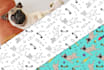 design unique and seamless hand drawn pattern, textile prints