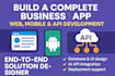 build a complete online platform from business idea to live