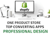 create shopify store or redesign and optimize for conversion