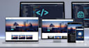 develop modern full stack custom websites, responsive landing page