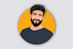 create vector portrait face illustration, cartoon, logo