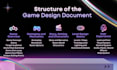 write your professional game design document , gdd