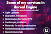 help and optimize your unreal engine game project